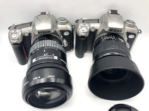 Nikon U2 N75 (X2) Film Camera & 35-105mm F/3.5-4.5 & 28-80 F/3.5-5.6 lens set - Picture 1 of 23