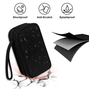 Étui pour clé USB, pochette de rangement, porte-clés, cadeaux pour hommes - Photo 1/7