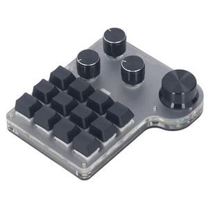 USB Mini Macro Mechanische Gaming-Tastatur Programmierbar USB C BT 2.4G 3 Modi - Bild 1 von 24