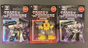 Transformers Micro Sammlung mit Bonuskarten 3er Set Hummel Megatron - Bild 1 von 4