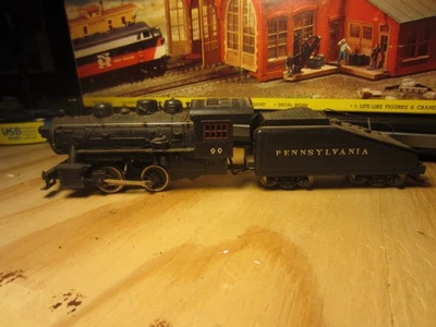 Trenes HO; Un bonito y completo (SIN FUNCIONAMIENTO) MANTUA PENNSYLVANIA 0-4-0 + licitación Foto 1 de 4