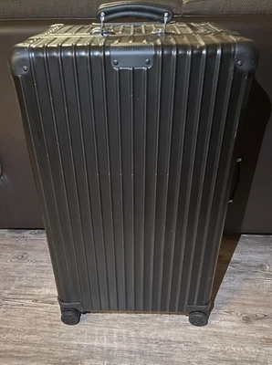 Rimowa Classic Trunk| 4 Wheel  | Guter Zustand | Alu | Made In Germany | black - Bild 1 von 4