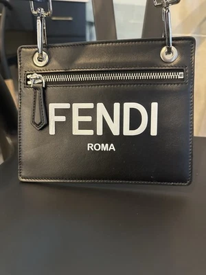 Fendi Peekaboo Small Clutch Bag - Image 1 of 4