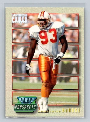 1993 Pro Set Power Update - Power Prospects #PP31 Demetrius DuBose Buccaneers - Image 1 of 2