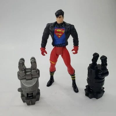 超级男孩 超人 钢铁侠 1995 年可动人偶 DC 肯纳 完整 — 第 1/4 张图片