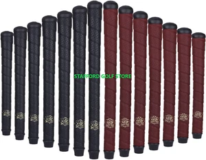 The Grip Master Classic Tour Wrap Swinger Golfgriff 0,600" - Schwarz/Uluru Braun - Bild 1 von 8