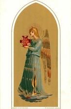 BEATO ANGELICO DIP A PINI EDIT FIRENZE SAMPAOLO MEISSNER & BUCH POSTCARD CARD 10