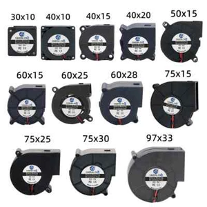 30MM 40MM 50MM 60MM 75MM 97MM Cooling Fan Brushless Motor Case Fan Blower Fan - Photo 1/14