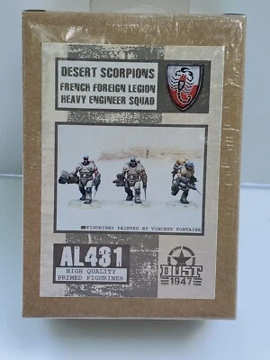 Dust Studio Dust 1947 AL481 Allie Desert Scorpions Heavy Engineer Squad NIB - Image 1 of 4