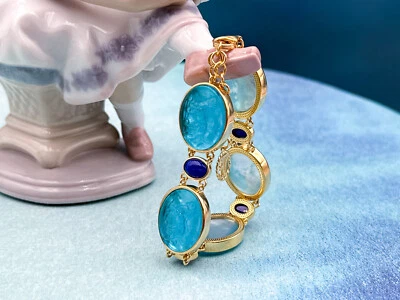 TAGLIAMONTE Design s(PN2887B) 925SS/YGP Venetian Cameo Bracelet *Lion*Reg.$650 - Image 1 of 4