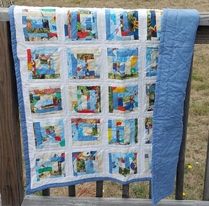 Handmade Scrap Quilt - For Boys - Picture 1 of 1