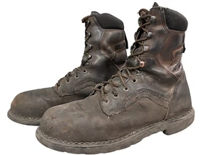 Botas de Trabajo Red Wing 4435 Metguard Marrón Puntera de Acero Impermeables Hombre’s Talla 11 D - Imagen 1 de 16