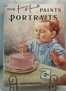 Walter Foster Art Book / How Frances O'farrell Paints Portraits / VG+ Condition - Picture 1 of 4