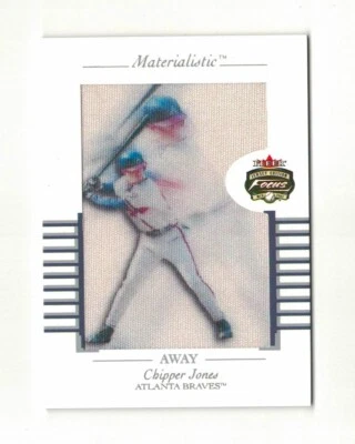 Camiseta Fleer Focus 2002 edición materialista visitante, 15 jugadores estrella disponibles Foto 1 de 4