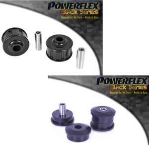 Powerflex BLACK PFF27-701BLK/702BLK Lower Arm Bushes For Jaguar XJ XJ8 X350 X358 - Picture 1 of 2