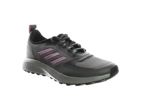Adidas Womens Runfalcon 2.0 Grey/Cherry Metallic/Grey Running Shoes Size 5 - Picture 1 of 4