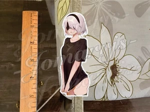 NieR Automata Anime 2B YoRHa Sticker Decal ecchi sexy sun fun #1 lewd waifu - Picture 1 of 3