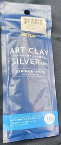 Art Clay Silver 650 Syringe Type - Low Fire - 10 gram - - Picture 1 of 2