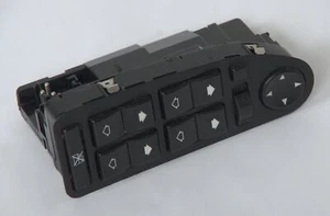 Genuine BMW E38 E39 Electric window switch. Master switch. Folding mirrors - Picture 1 of 4