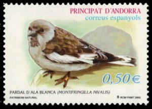 ANDORRA ESPAÑOLA 279 - Ciisol Alas Blancas "Montifringilla nivalis" (pb58858) - Imagen 1 de 1