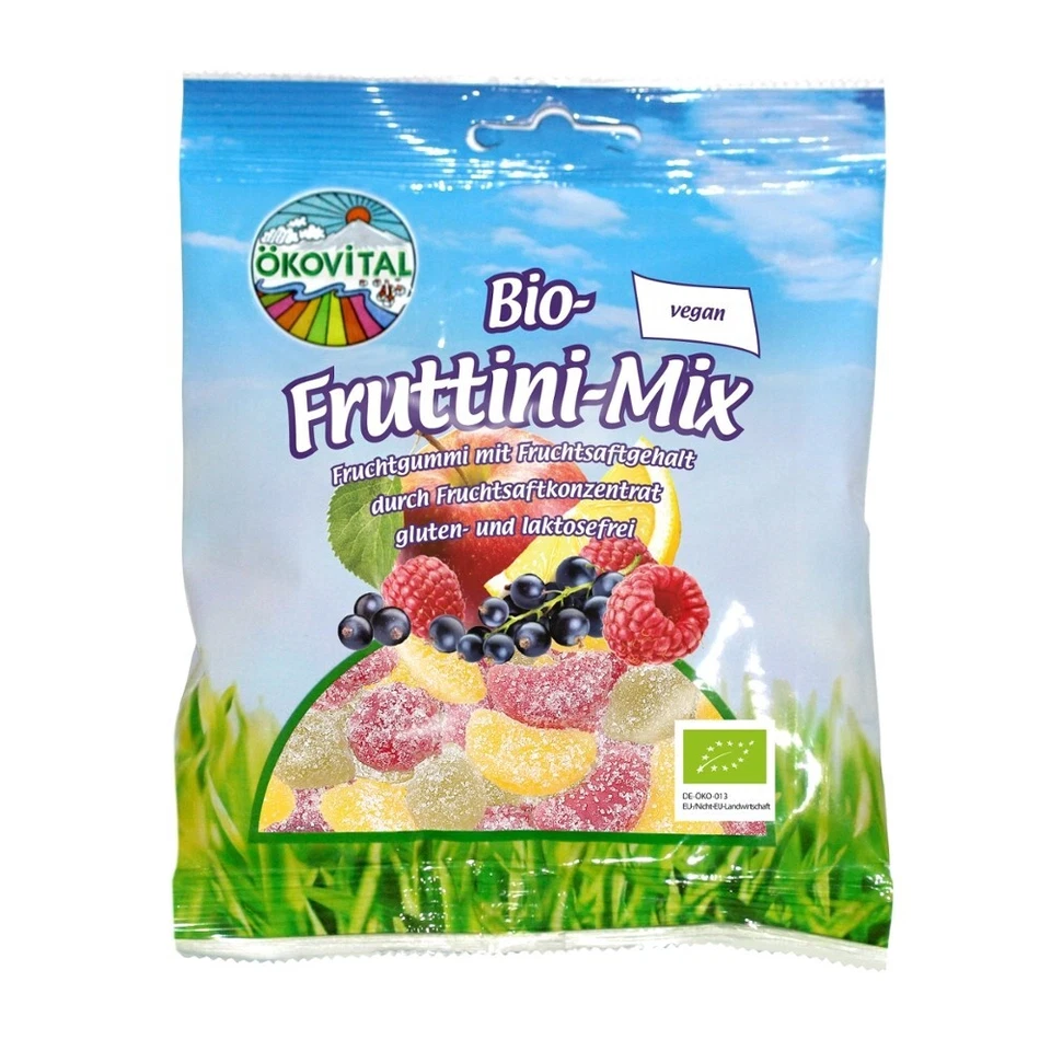 Fruttini-Mix - ohne Gelatine 100g | ROESNER ÖKOVITAL - Bild 1 von 1