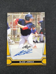 2021 Leaf Multisport Blaster Auto Blaze Jordan #BA-BJ1 Auto - Picture 1 of 2