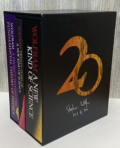 A New Kind of Science 20th Anniversary Limited Ed. Signed Boxed Set Wolfram
