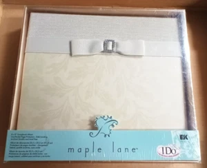 EK SUCCESS MAPLE LANE I Do- 10 Page 8"x8" "Provincial Bloom" SCRAPBOOK ALBUM NEW - Picture 1 of 3