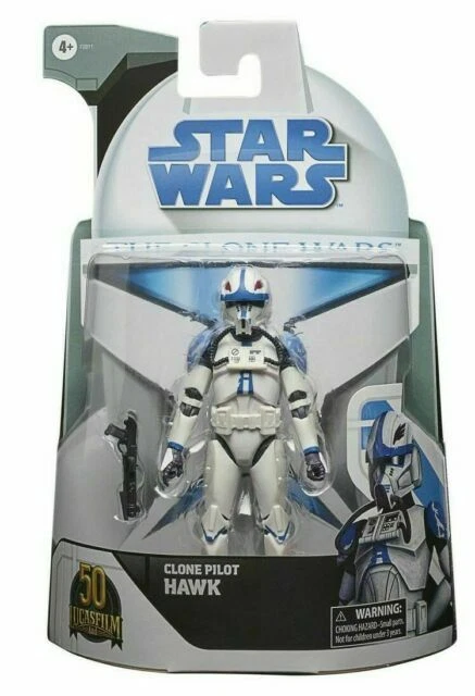 Hasbro Star Wars Pilot Hawk The Clone 6 inch Action Figure