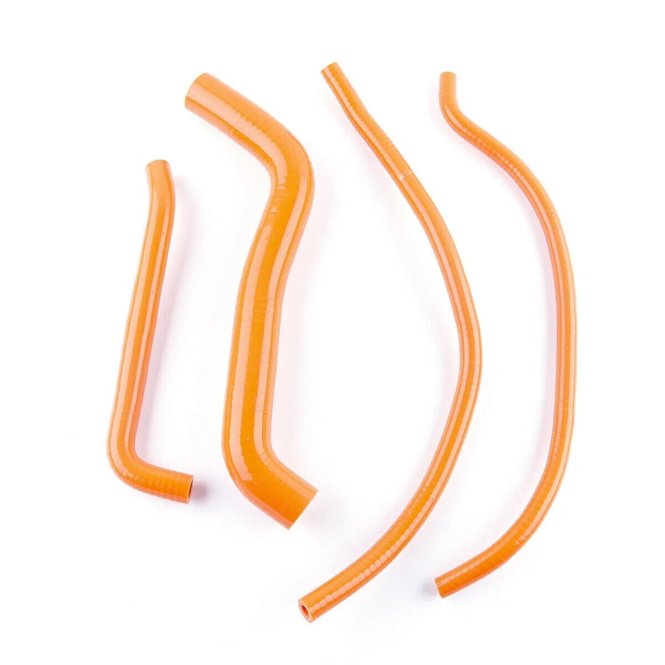 COOLANT SILICONE RADIATOR NEW HOSE FOR 2008-2009 SUZUKI GSXR600 GSXR750 & ORANGE - Imagem 1 de 4