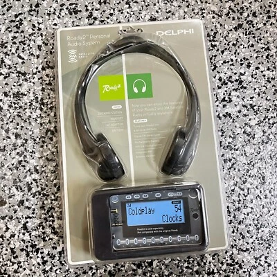 Delphi Roady 2 XM Satellite Radio Personal Audio System SA10109-11P1 New Sealed - Image 1 of 4