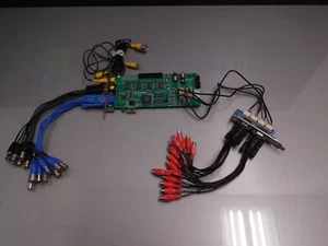 GeoVision GV-1240 V1.10 16-Channel PCX DVR Video Capture Card w/ 40-AEX16-100 - Picture 1 of 4