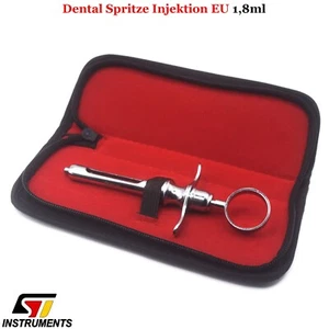 Dental Spritze Injektion EU Zylinderampullenspritze Aspiration 1,8ml - Picture 1 of 3