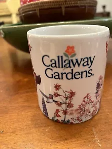 CALLAWAY GARDENS ~ HUMMINGBIRDS~ MUG ~ 3.5”~ VGC ~ GEORGIA ~ - Picture 1 of 5