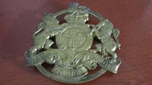 Messing Diev Et Mon Droit CW 10-17 Kings Arms Untersetzer VA Metal Crafters 1953 (eo) - Bild 1 von 6