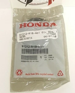 91212-R1B-A01 FABRICANTE DE EQUIPOS ORIGINALES HONDA SERIE K CUBIERTA DE SINCRONIZACIÓN SELLO MANIVELA DELANTERA PRINCIPAL K20 K24 K23 - Imagen 1 de 2