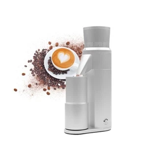 Slow Grinding Coffee Grinder - Single Dose Electric Bean Grinder 48 7-Star Burr - Picture 1 of 17