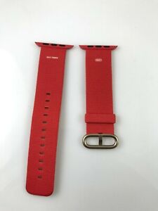 Original OEM Apple Watch Woven NYLON Band 2017 Chinese New Year 42MM Gold buckle