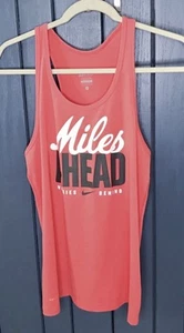 Nike Dri Fit Miles Ahead Racerback Tank Top Medium Gorpcore Athletic Wear - Picture 1 of 5