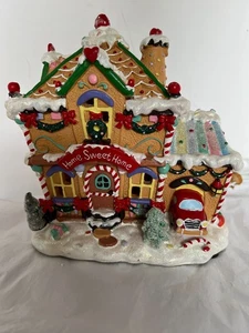 Vintage Holiday Time Lighted Home Sweet Home 2006 Sweet Dreams Christmas House - Picture 1 of 3