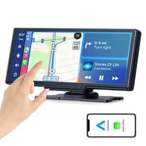 Wireless Apple Carplay Car Stereo GPS Navigation, 10 Inch Touch Car Play Scre... - Picture 1 of 8