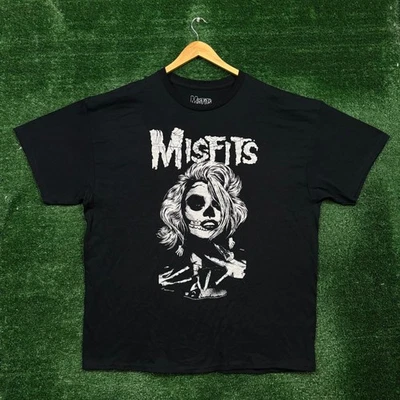 Camiseta The Misfits Zombie Girl Punk Rock Band Talla XXL Foto 1 de 4