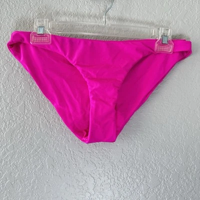 Parte inferior de bikini de natación grande magenta de una cucharadita nueva sin etiquetas vacaciones en la playa Foto 1 de 4