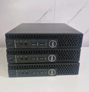 Joblot x3 Dell Optiplex 3070 Micro PC Intel i5-9500T 16GB RAM 256GB SSD Win 11 - Picture 1 of 6