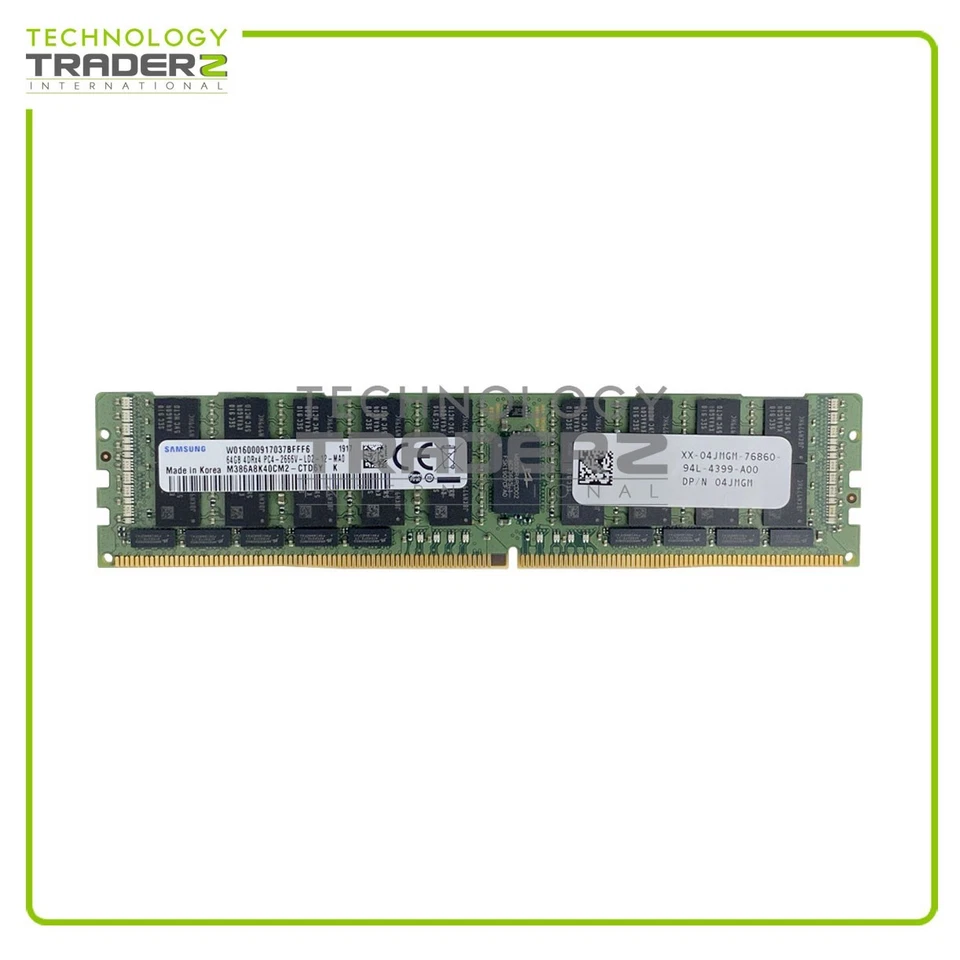 4JMGM Dell 64GB PC4-21300 DDR4-2666MHz ECC Reg Quad Rank Speicher Modul 04JMGM - Bild 1 von 1