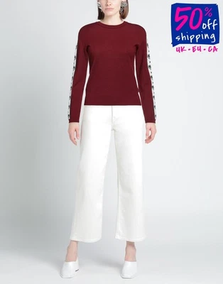 RRP€286 CHIARA FERRAGNI Pullover Jumper Size L Wool Blend Lightweight Knit - Image 1 of 4