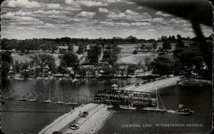 Canada RPPC Peterborough,ON Chemong Lake Real Photo Postcard Ontario - Picture 1 of 5