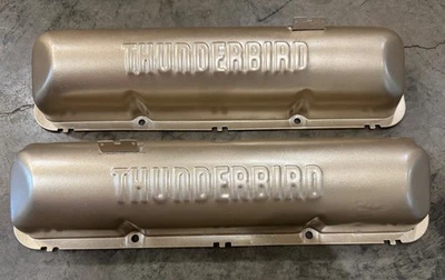 OEM 1961 - 1964 Ford Thunderbird FE Valve Covers Original 1962 1963 - Image 1 of 4