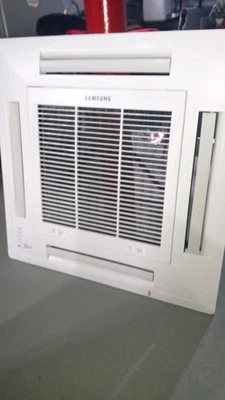 PANEL FRONTAL CASSETTE 4 VÍAS SAMSUNG PC4SUSMC 26" X 26" REJILLA BLANCA 198568 Foto 1 de 2