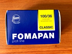 Fomapan 100 (Fresh roll) - 36 exposure - Black & white film - 35mm - 100 iso - Picture 1 of 2